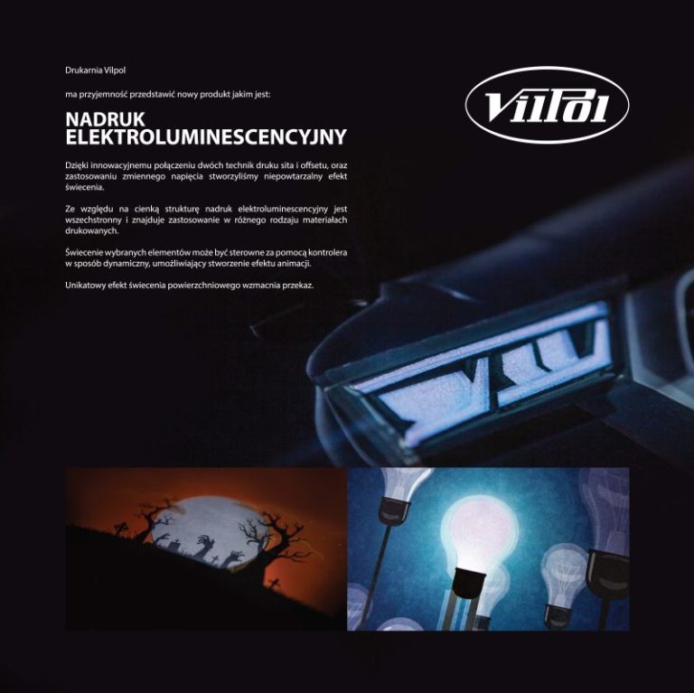Świecące wydruki – DEMO SHOTS